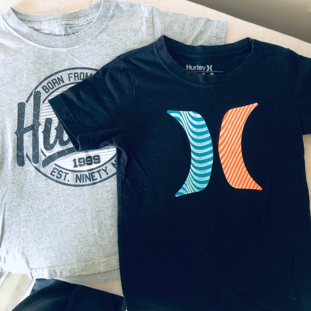 COPY - Two boys Hurley shirts